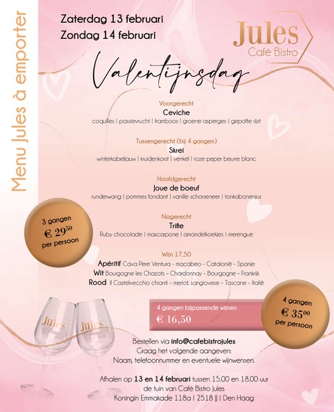 Valentijnsmenu