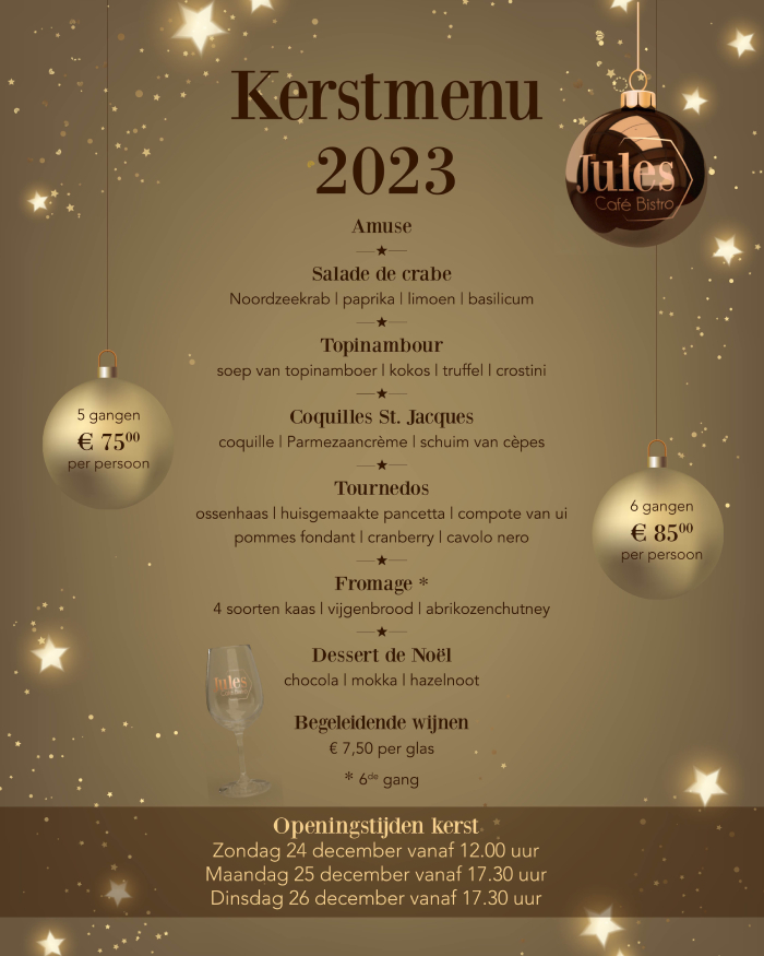 kerstmenu