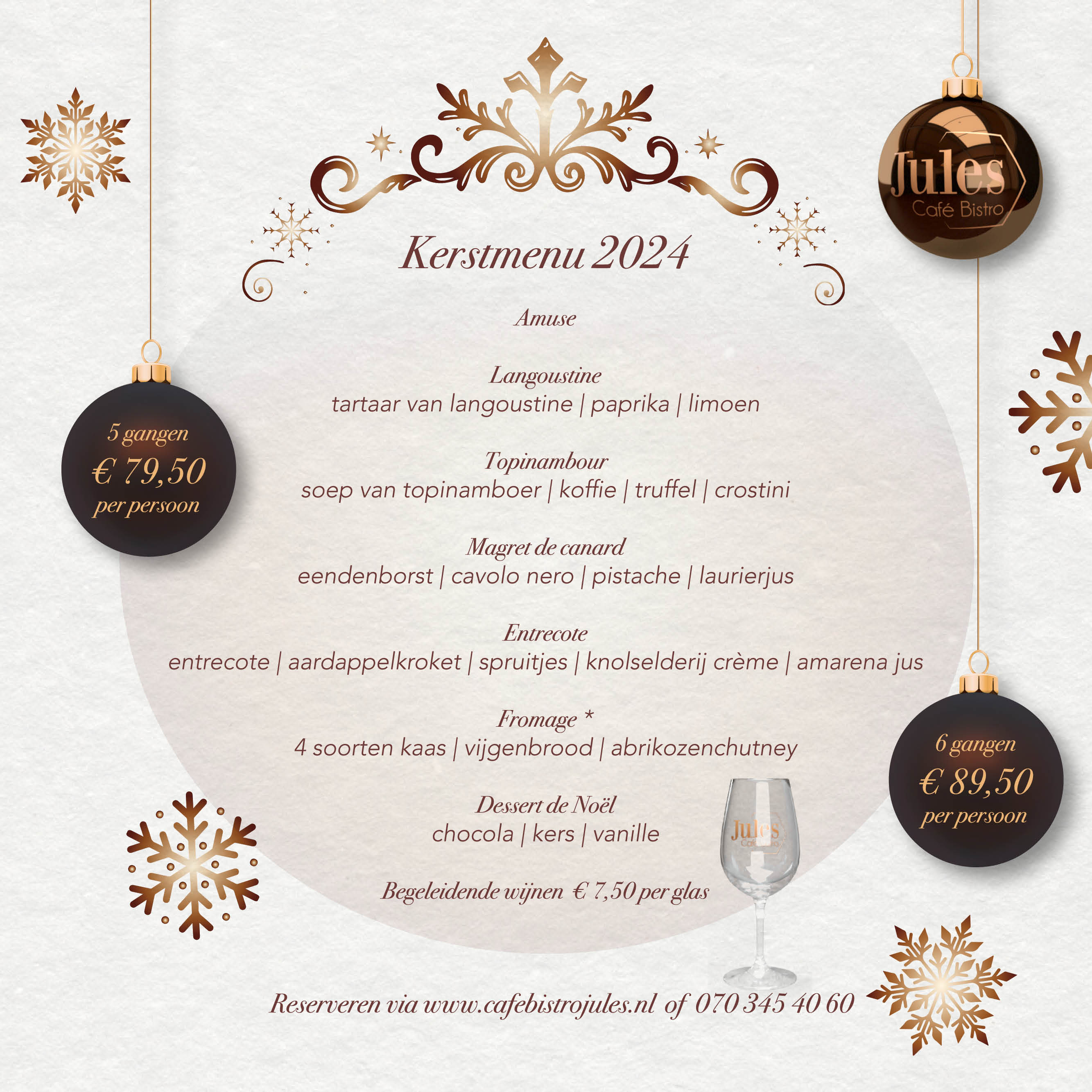 kerstmenu